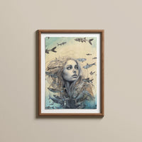 Port Siren (Oil Portrait) – Limited Edition Giclée Print