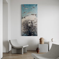 Port Siren Stretched Canvas Print