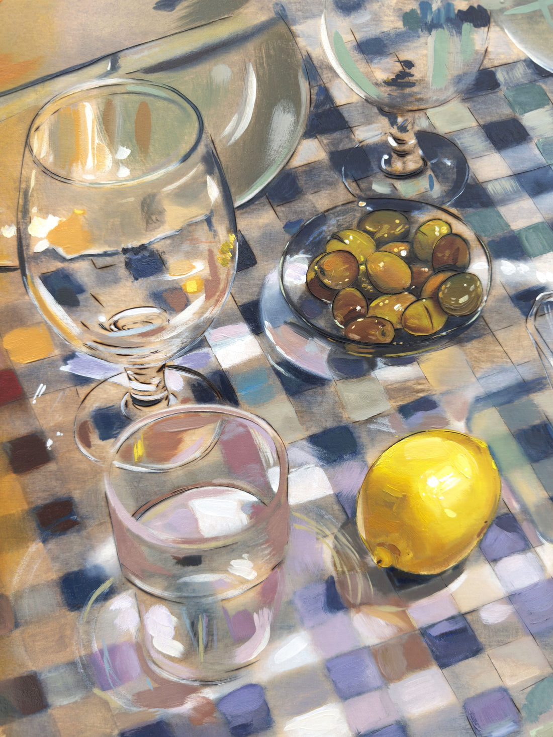 Sun-Dappled Aperitif – Limited Edition Giclée Print