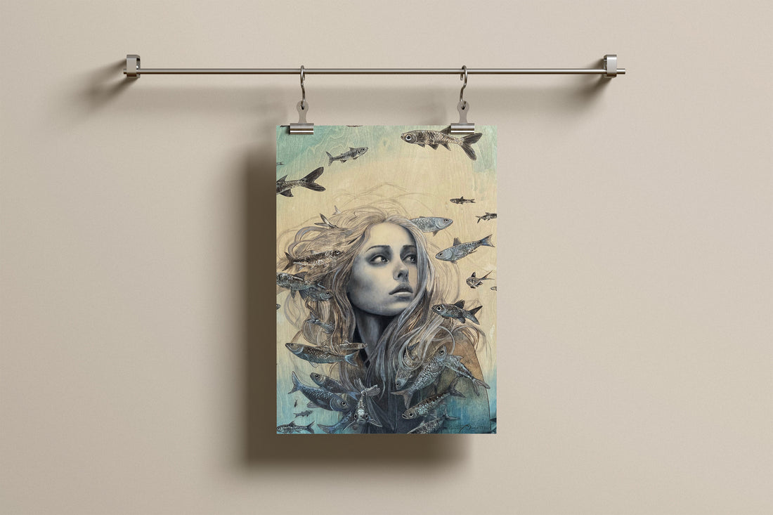 Port Siren (Oil Portrait) – Limited Edition Giclée Print