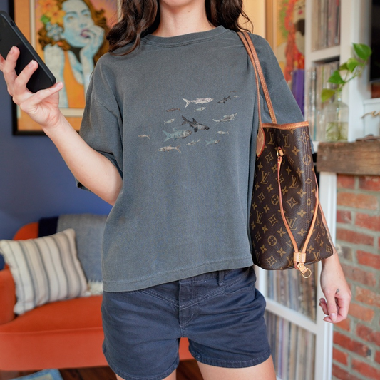 Siren Boxy Crop Tee