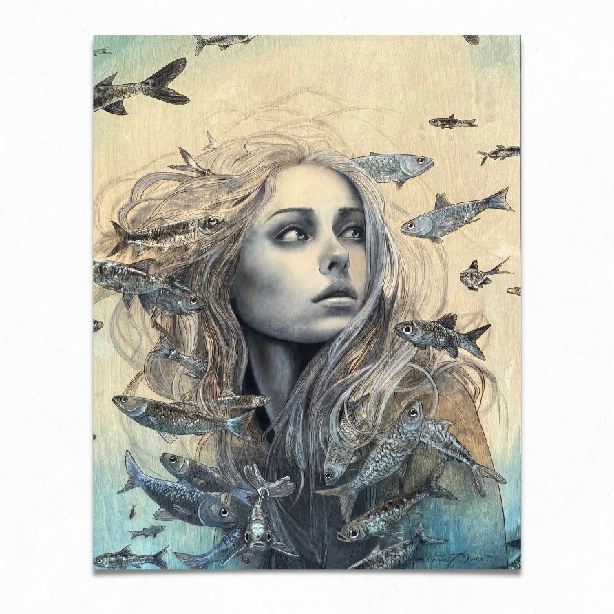 Port Siren (Oil Portrait) – Limited Edition Giclée Print