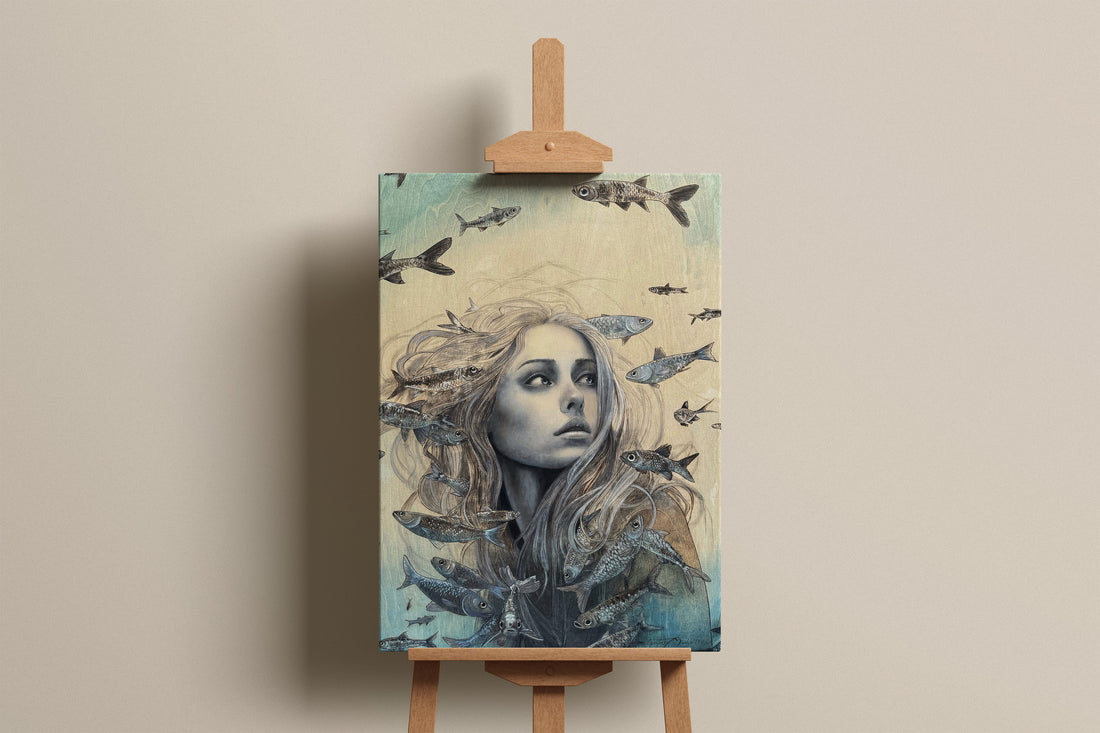 Port Siren (Oil Portrait) – Limited Edition Giclée Print