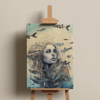 Port Siren (Oil Portrait) – Limited Edition Giclée Print