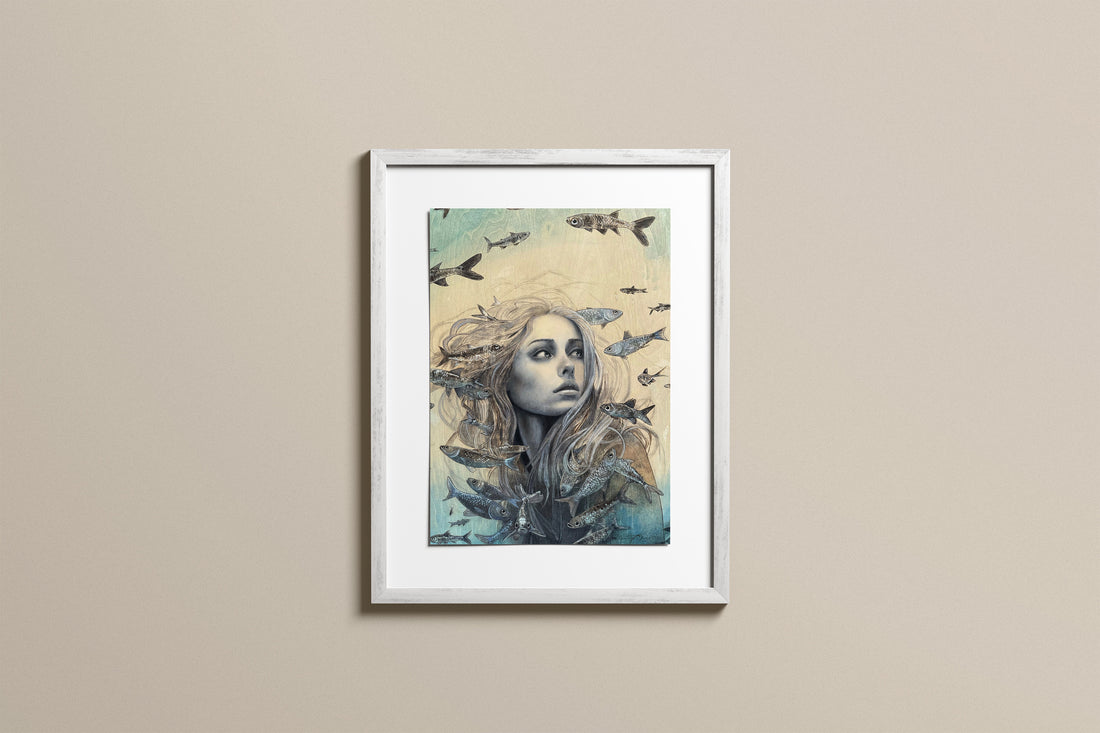 Port Siren (Oil Portrait) – Limited Edition Giclée Print