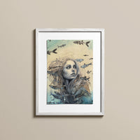 Port Siren (Oil Portrait) – Limited Edition Giclée Print